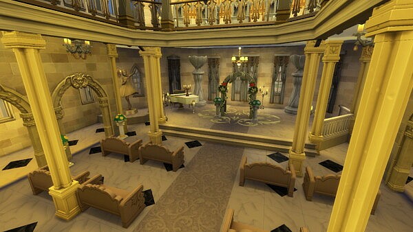 Cathedral da Se NO CC by plumbobkingdom from Mod The Sims