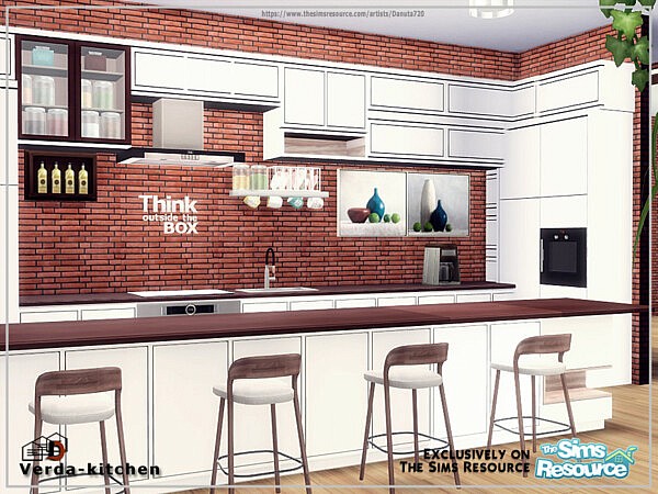 Verda kitchen and livingroom by Danuta720 from TSR