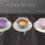 A cup of tea sims 4 cc