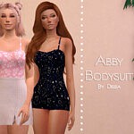 Abby Bodysuit sims 4 cc