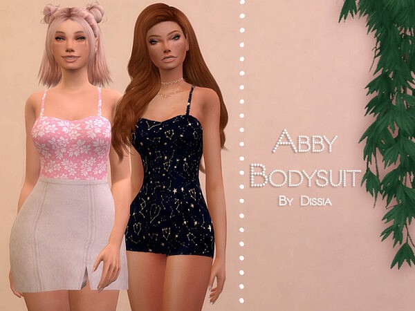 Abby Bodysuit sims 4 cc