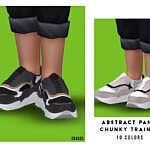 Abstract Panel Chunky Trainer sims 4 cc