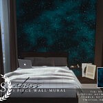 Abyss Wall Mural sims 4 cc