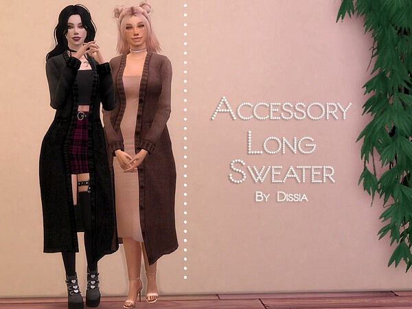 Accessory Long Sweater by Dissia from TSR