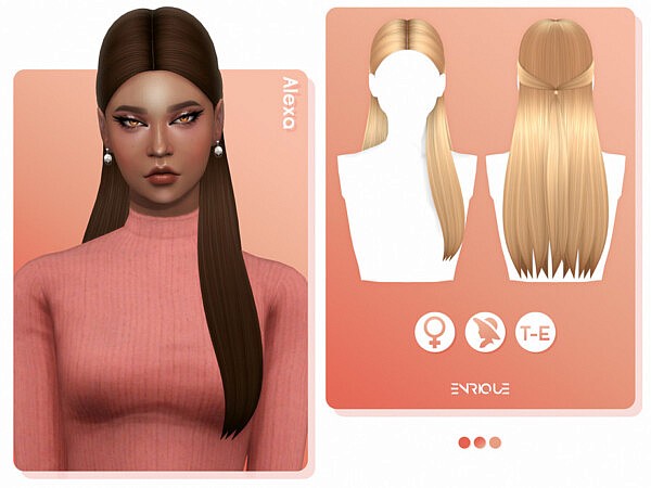 Alexa Hairstyle by EnriqueS4 from TSR