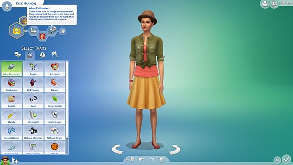 Alien Enthusiast Trait by katie eevee from Mod The Sims