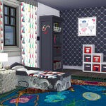 All At Sea Toddler Bedroom Set sims 4 cc