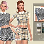 Alyssa Shirt sims 4 cc