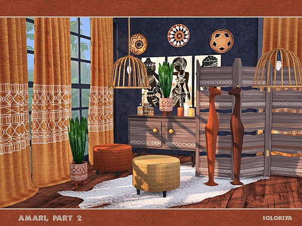 Amari Livingroom part 2 by soloriya from TSR