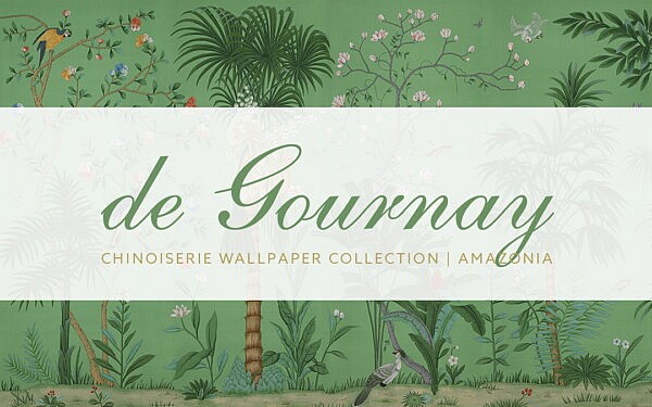 Amazonia Chinoiserie Wallpaper from Simplistic