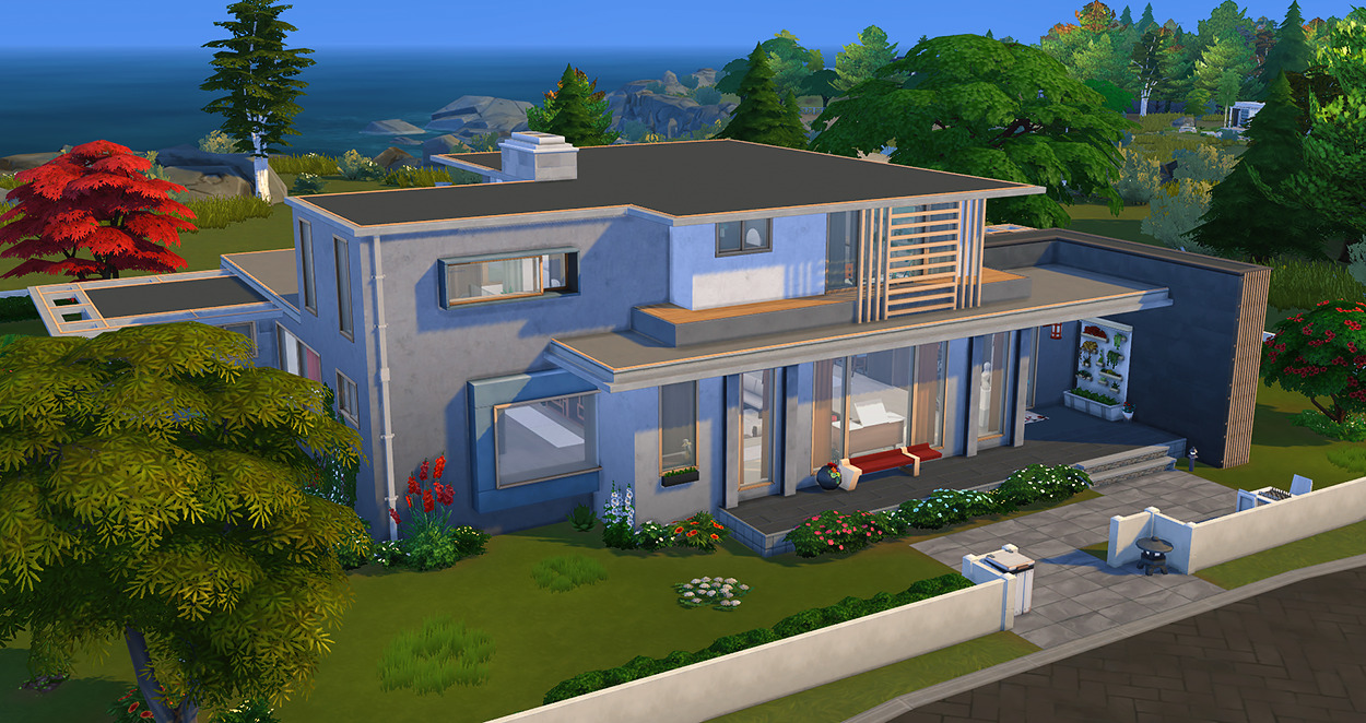 Artist's Vision House from Simsontherope • Sims 4 Downloads