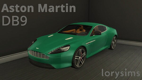 Aston Martin DB9 sims 4 cc