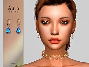 Aura Earrings sims 4 cc