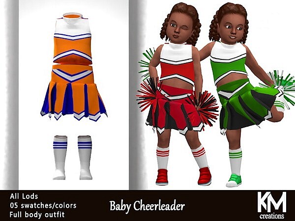 Baby Cheerleader sims4 cc