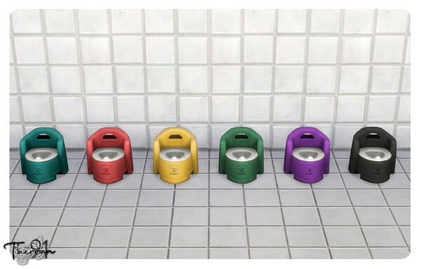 BabyBjorn Pottys in fun colors by therran91 from Mod The Sims