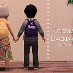 Backpack Toddler sims 4 cc