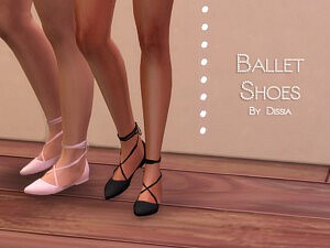 Ballet Shoes sims 4 cc