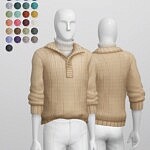 Basic Sweater VI 2 M sims 4 cc
