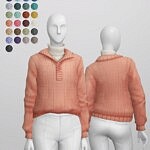 Basic Sweater VI 4 F sims 4 cc