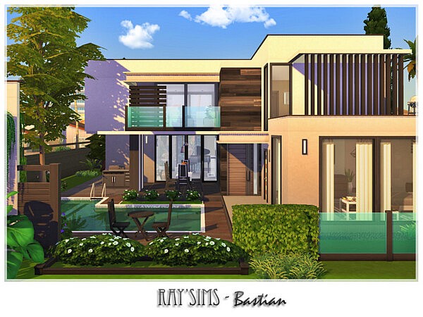 Bastian house sims 4 cc