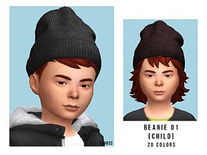 Beanie 01 Child sims 4 cc