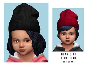 Beanie 01 Toddler sims 4 cc