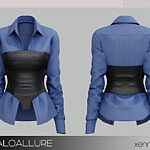 Belaloallure Xennia top sims 4 cc