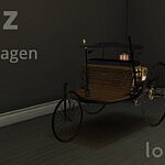 Benz Patent Motorwagen sims 4 cc