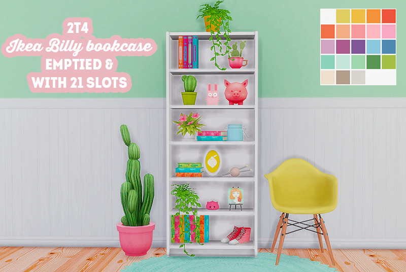 Sims 4 Bookcase