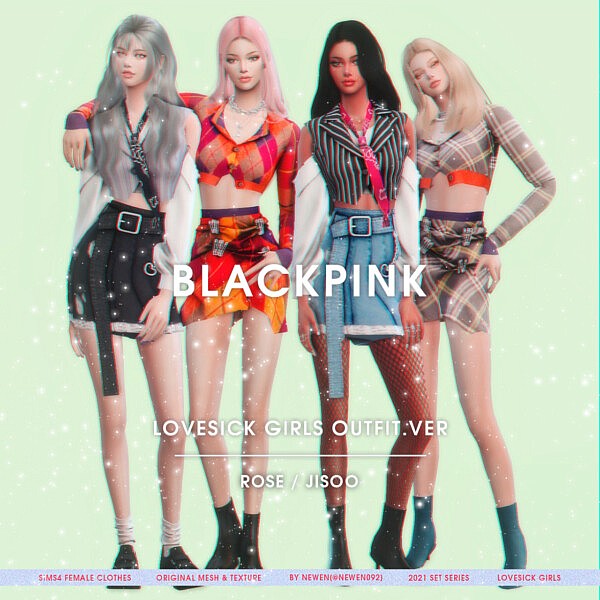 Blackpink outfit from Newen