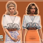 Blouse R5 sims 4 cc