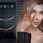 Bobur Necklace 27 sims 4 cc