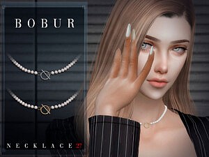 Bobur Necklace 27 sims 4 cc