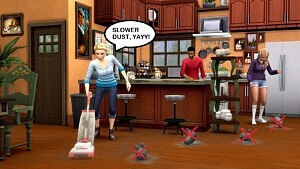 Bust the Dust Tweaks sims 4 cc