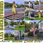CAS Backgrounds Willow Creek 2021 Part 2 sims 4 cc
