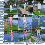 CAS Backgrounds Willow Creek 2021 sims 4 cc