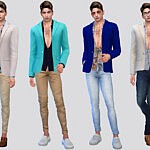 Calderone Suit Jacket sims 4 cc