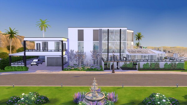 California Jewelbox Mansion by Brand from Mod The Sims