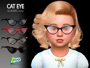 CatEye Toddler Glasses sims 4 cc