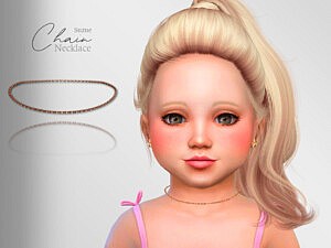 Chain Toddler Necklace sims 4 cc