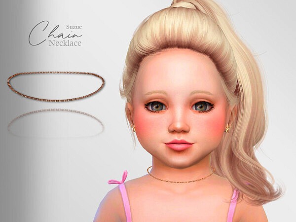 Chain Toddler Necklace by Suzue from TSR