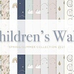 Childrens Wallpaper Collection 2021 sims 4 cc