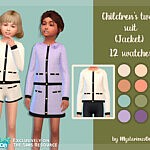 Childrens tweed suit sims 4 cc