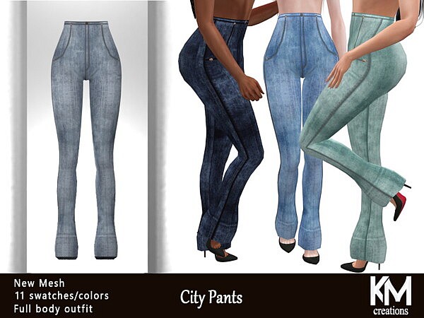City Pants from KM