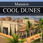 Cool Dunes Mansion sims 4 cc