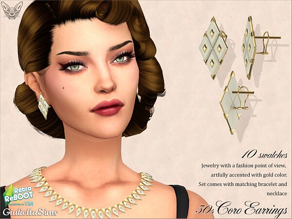 Coro Lucite Earrings 50s by feyona from TSR