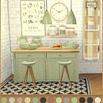 Cozy Kitchen Set sims 4 cc