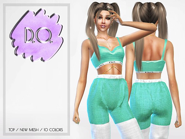 Crop Top 55 by D.O.Lilac from TSR