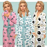 Cute Bathrobe sims 4 cc