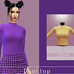 Dani long sleeves top sims 4 cc